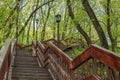 Park stairs Royalty Free Stock Photo