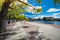 Park in Stockholm, Sweden, Scandinavia, Europe. Royalty Free Stock Photo