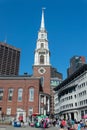 Park Street Church in Boston Royalty Free Stock Photo