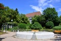 Park in the Town Bonndorf in the Black Forest, Baden - Wuerttemberg