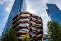 Park Vessel in new York, new public park in midtown Manhattan based on Stairs. - Image