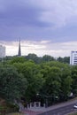 View from a house in Warsaw Royalty Free Stock Photo