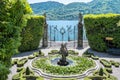 Park at Villa Carlotta, Como Lake, Italy Royalty Free Stock Photo
