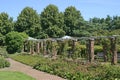 The park Volksgarten of Dusseldorf in Germany