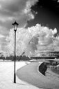 Park walkway, IR