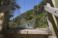 Bark Bay Bridge in New Zealand in Abel Tasman National Park Royalty Free Stock Photo