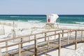 Park West Lifeguard Station Royalty Free Stock Photo