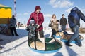 Park for winter sports Kalinka Morozov in Kirov city in 2016
