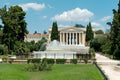 Park of Zappeion building in Athens, Greece