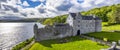 Parke's Castle in County Leitrim was once the home of English planter Robert Parke Royalty Free Stock Photo