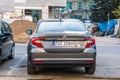 Parked Fiat Tipo car