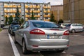 Parked Ford Mondeo car
