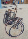 Image of rusty abandoned bicycle Royalty Free Stock Photo