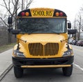 Parked School Bus