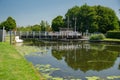 Parkend Bridge across the Gloucester - Sharpness Ship canal near Epney, The Cotswolds, England