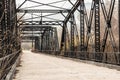 Parker Truss Bridge in San Diego, California Royalty Free Stock Photo