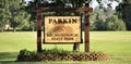 Parkin Archeological Park Sign, Parkin, Arkansas