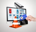 Parking access control syserm