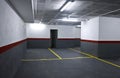Parking alone Royalty Free Stock Photo