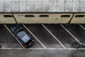 Parking alone Royalty Free Stock Photo