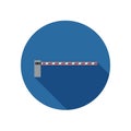 Parking barrier icon