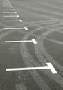 Parking bays Royalty Free Stock Photo