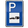 Parking for caravans