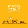 Parking design, vector illustration.