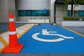 Handicapped Parking spot for the disabled and the elderly