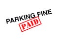 Parking Fine Paid