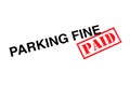 Parking Fine Paid