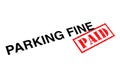 Parking Fine Paid