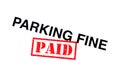 Parking Fine Paid