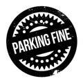Parking Fine rubber stamp