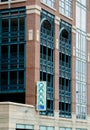 Parking garage in the city Royalty Free Stock Photo