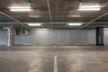 Parking garage interior, industrial building,Empty underground i Royalty Free Stock Photo