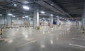 Parking garage - interior shot of multi-story car park