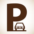 Parking graphic design , vector illustration