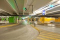 Parking interior / underground garage Royalty Free Stock Photo