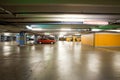 Parking interior / underground garage Royalty Free Stock Photo