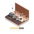 Parking Isometric Element