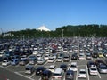 Parking of Japanese cars