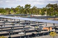 Solar panels at Cal State Long Beach