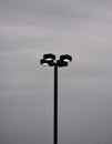 Parking Lot Lighting Royalty Free Stock Photo