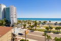 Parking lots at Daytona Beach FL