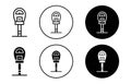 Parking meter icon
