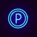 Parking Neon Sign