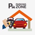 Parking or park zone design