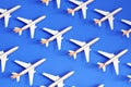 Parking of Passenger Airliners Royalty Free Stock Photo