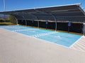 parking shelter shadow for peple with special needs shandow